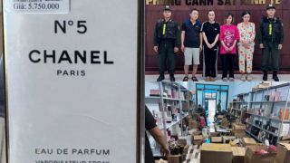 TPHCM: Bắt giam nhóm đối tượng phù phép 10.000 chai nước hoa giả, thu lời bất chính ngang hàng thật