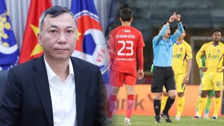 Thảm bại trước đội bóng 'cửa dưới', đại gia V.League yêu cầu VFF xem xét công tác trọng tài
