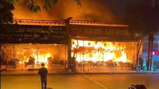 Bắc Ninh: Hiện trường gây xót xa vụ cháy lớn quán bia lúc rạng sáng khiến 1 nam thanh niên tử vong