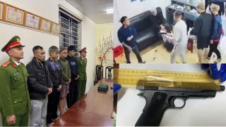 Khởi tố nhóm người cầm súng, đánh người dã man trong quán cắt tóc ở Hưng Yên, đã rõ nguồn cơn sự việc