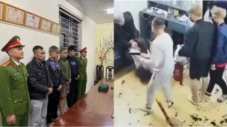 Cái kết đắng cho đại ca dẫn theo đàn em, dùng súng đe dọa, đánh con nợ trong quán cắt tóc ở Hưng Yên