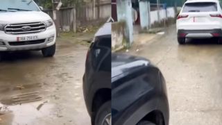 Mùng 2 Tết, lái 2 ô tô chắn đường xe khác ở Hà Tĩnh: Không chỉ phạt tiền, tài xế có thể đối mặt án hình sự