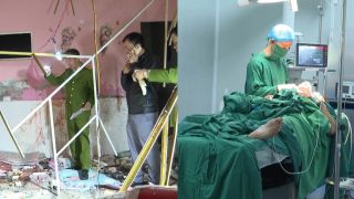 Tình hình sức khoẻ phức tạp của 10 nạn nhân vụ nổ mìn kinh hoàng mùng 2 Tết ở Thanh Hóa