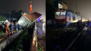 Hiện trường ô tô tải va chạm tàu hoả tại Ngọc Hồi, Hà Nội: Thông tin thiệt hại ban đầu 