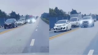 Cái kết cho nữ tài xế nháy đèn loạn xạ, đi ngược chiều trên cao tốc, bất ngờ lời khai với công an