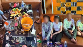 Bắt quả tang 7 nam, nữ tụ tập làm điều đáng xấu hổ trong quán karaoke, công bố kết quả test ma túy
