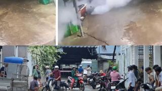 3 người thương vong trong vụ nổ bình nén khí ở TP.HCM: Nhân chứng kể giây phút nạn nhân bị hất văng