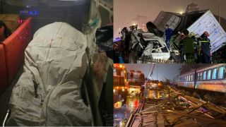 Danh tính người tử vong và bị thương nặng trong vụ xe tải bị tàu hỏa vò nát, húc văng 100m ở Hà Nội