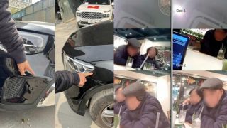 Gia đình đập kính, cào xước Mercedes từng nhắn tin chửi chủ xe ‘ngáo đá’, không muốn bồi thường 100 triệu