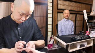 Phó trụ trì mở salon ngay trong chùa, mỗi ngày chỉ nhận 3 khách, vừa tụng kinh vừa làm nail