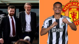 Sir Jim Ratcliffe bất ngờ chơi lớn, Man United chiêu mộ 'lá chắn thép' Newcastle với giá kỷ lục?