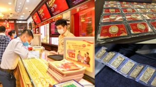 Giá vàng chiều 3/3 đảo chiều: SJC, vàng nhẫn giảm mạnh dù thế giới vượt 5.300 USD