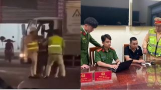 Danh tính tài xế xe tải chống trả quyết liệt với CSGT ở Quảng Ninh, đã rõ lý do tìm mọi cách thoát thân