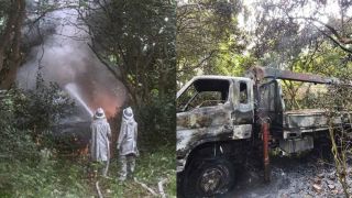 Danh tính người tử vong vụ xe tải cẩu bốc cháy trong rừng cây ở Hà Nội: Xác định được nguyên nhân ban đầu 