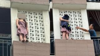 Hiện trường căng thẳng cứu cô gái 26 tuổi nhảy lầu ở Tây Hồ, Hà Nội: Hé nguồn cơn sự việc