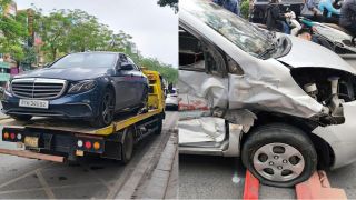 Đã tìm thấy tài xế Mercedes tông 2 ô tô ở Xã Đàn rồi bỏ chạy, bất ngờ kết quả nồng độ cồn và ma túy