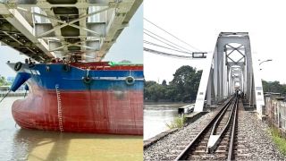 Bất ngờ nguyên nhân tàu thủy đâm cầu Ghềnh ở Đồng Nai khiến đường sắt Bắc Nam tê liệt, nhiều người bị thương