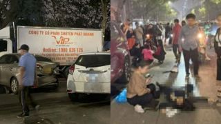 Thông tin mới nhất vụ ô tô lao như tên bắn, tông loạt phương tiện ở Hà Nội