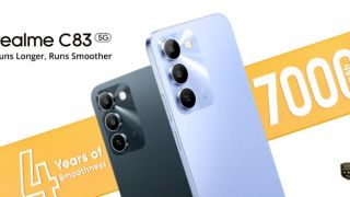 Realme C83 5G ra mắt với màn 144Hz, pin 7000 mAh xứng tầm vua 5G giá rẻ mạnh hơn Galaxy S26