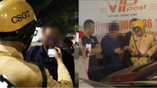 Kết quả nồng độ cồn tài xế hất văng người đi đường, lao vào đoàn xe ở Hà Nội, camera ghi lại gì?