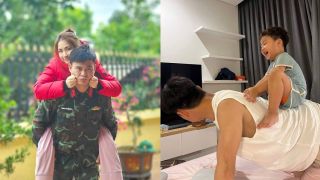 Chồng đại úy quân đội của Hòa Minzy có chia sẻ đầu tiên, 1 chi tiết làm rộ nghi vấn cả 2 đã có con