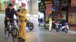 Liên hoan 8/3, phát hiện nhiều tài xế vi phạm nồng độ cồn, đi xe đạp vẫn bị xử phạt nghiêm khắc