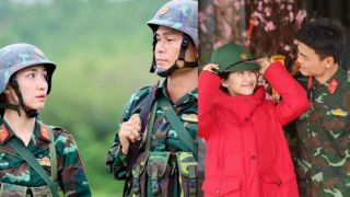 Lộ khoảnh khắc ‘thầm thương trộm nhớ’ Hòa Minzy của Đại úy Thăng Văn Cương tại Sao Nhập Ngũ