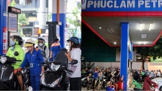 Giá xăng dầu tăng dựng đứng, lý do cây xăng phải bán giới hạn xe máy 50.000, ô tô 500.000 đồng/lượt