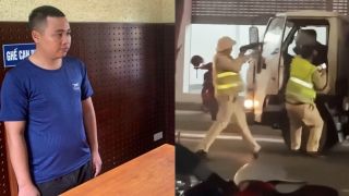 Bắt giữ tài xế xe tải không dừng kiểm tra nồng độ cồn, tông xe CSGT Quảng Ninh, diễn biến quá trình bỏ chạy? 