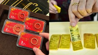 Giá vàng chiều 13/3 đồng loạt giảm, vàng miếng SJC và vàng nhẫn trơn rời mốc 185 triệu đồng mỗi lượng