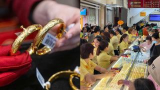 Người mua vàng tuần trước lỗ 2,4 triệu mỗi lượng, bảng giá chiều 15/3 cho thấy diễn biến của vàng SJC và thế giới