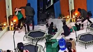 Nghệ An: Trích xuất camera vụ tên cướp táo tợn xông vào phòng tập lúc rạng sáng để cướp dây chuyền