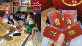 Giá vàng chiều 18/3 giữ mốc cao, thị trường thế giới giảm xuống dưới mốc 5000 USD