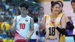 Bích Tuyền xuất hiện tại Cup Hoa Lư - Bình Điền, biểu cảm của ngôi sao bóng chuyền Việt Nam gây chú ý