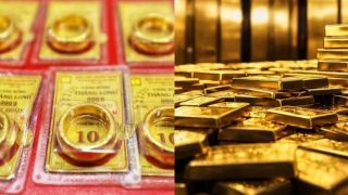 Giá vàng hôm nay 19/3 ghi nhận vàng nhẫn giảm sâu trong khi vàng SJC giữ mốc, thế giới lao dốc mạnh