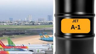 Xăng Jet A1 vọt lên 220 USD/thùng: Giá vé máy bay nội địa tăng dựng đứng