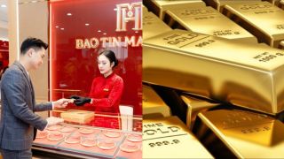 Giá vàng hôm nay 20-3 giảm mạnh, vàng SJC và Bảo Tín Mạnh Hải đồng loạt điều chỉnh