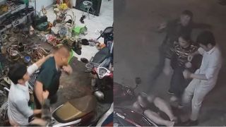 Xuất hiện clip thứ 2 vụ người đàn ông bị 3 người lôi ra ngoài đánh, nguồn cơn mâu thuẫn không ai ngờ