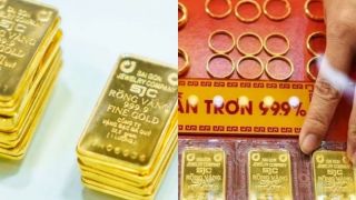 Giá vàng SJC và vàng nhẫn đồng loạt ‘bốc hơi’ triệu đồng, dân Hà Nội chen chân chờ giao dịch