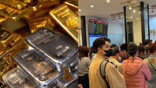 Xếp hàng mua vàng bạc, chưa nhận hàng đã lỗ hàng chục triệu, người mua đối mặt rủi ro thị trường