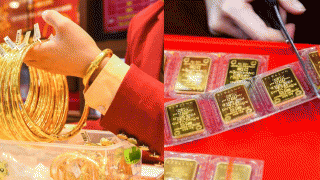 Giá vàng hôm nay vừa biến động mạnh: Vàng SJC đảo chiều tăng theo đà bật lại của vàng thế giới