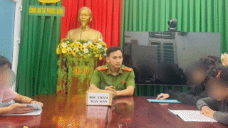 Công an giải quyết vụ nhóm học sinh sắp đánh nhau: Cho các em đọc 5 điều Bác Hồ dạy, hát Quốc ca