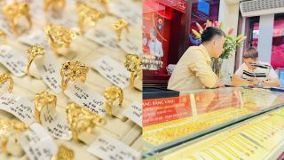 Giá vàng hôm nay 29/3 ghi nhận đà tăng, vàng SJC và nhẫn trơn tăng gần 2 triệu, giá vàng thế giới giữ mốc