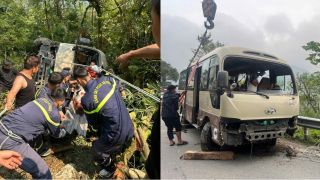 Thông tin nóng về các nạn nhân vụ xe 29 chỗ lao xuống vực ở Tam Đảo, yếu tố bất ngờ ‘cứu’ chiếc xe