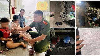 3 mẹ con để lại thư tuyệt mệnh trên cầu ở Hưng Yên được công an đưa về, hé lộ tình hình hiện tại