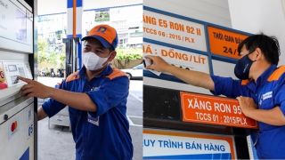 Giá xăng dầu tăng giữa đêm: RON 95 tăng hơn 1.800 đồng/lít, chỉ duy nhất 1 loại được chi Quỹ Bình ổn