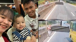 Gia đình bé gái được tài xế cứu nói lý do để con chạy ra quốc lộ, xin được đóng phạt hộ ân nhân