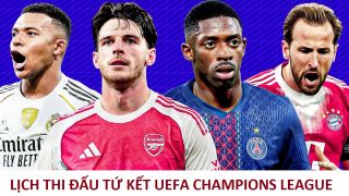 Lịch thi đấu Sporting Lisbon vs Arsenal hôm nay - Tứ kết UEFA Champions League 2025/26