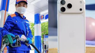 Giá xăng dầu Petrolimex 9/4: giá xăng giảm gần 3.000 đ/lít, giá dầu giảm gần 10.000 đ/lít, giá iPhone 17 Pro Max ra sao?