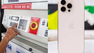 Giá xăng dầu mới nhất chiều hôm nay 9/4: Xăng RON95 giảm gần 3.000 đồng/lít, giá iPhone 16 Pro Max giảm tằng tằng